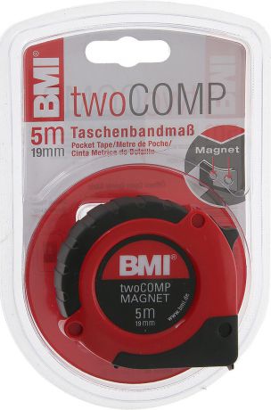 Измерительная рулетка BMI TAPE twoCOMP MAGNETIC 5 M Измерительная рулетка BMI TAPE twoCOMP MAGNETIC 5 M